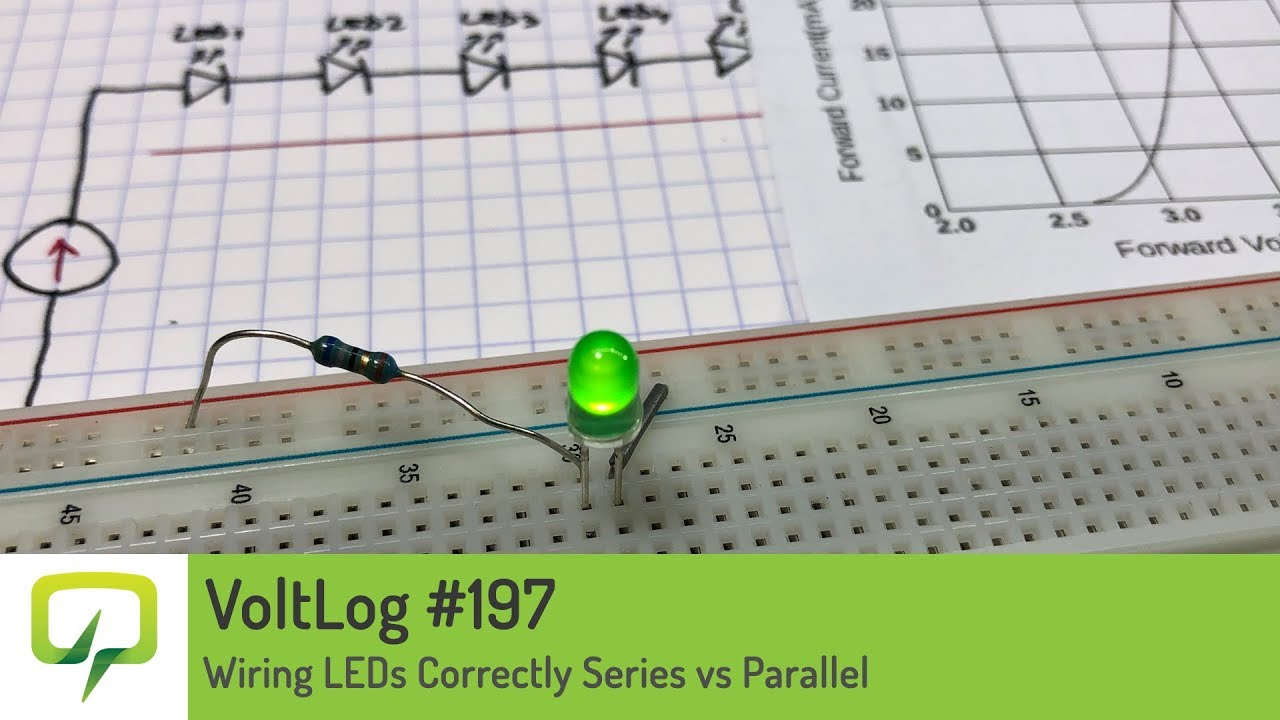 szeregowe połączenie led dzieli napięcie równomiernie