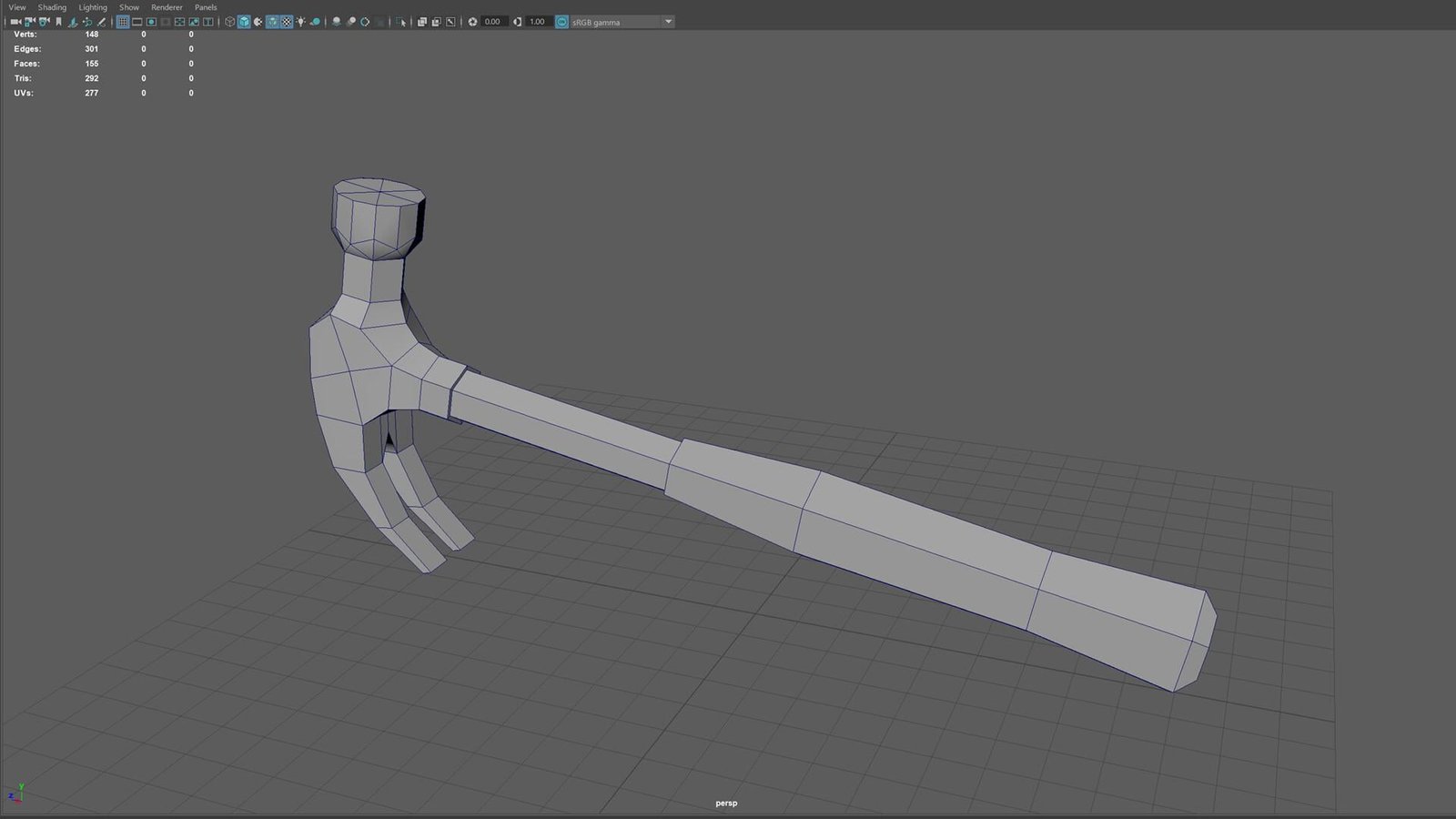 Renderowanie realistycznego widoku modelu z oświetleniem i cieniami